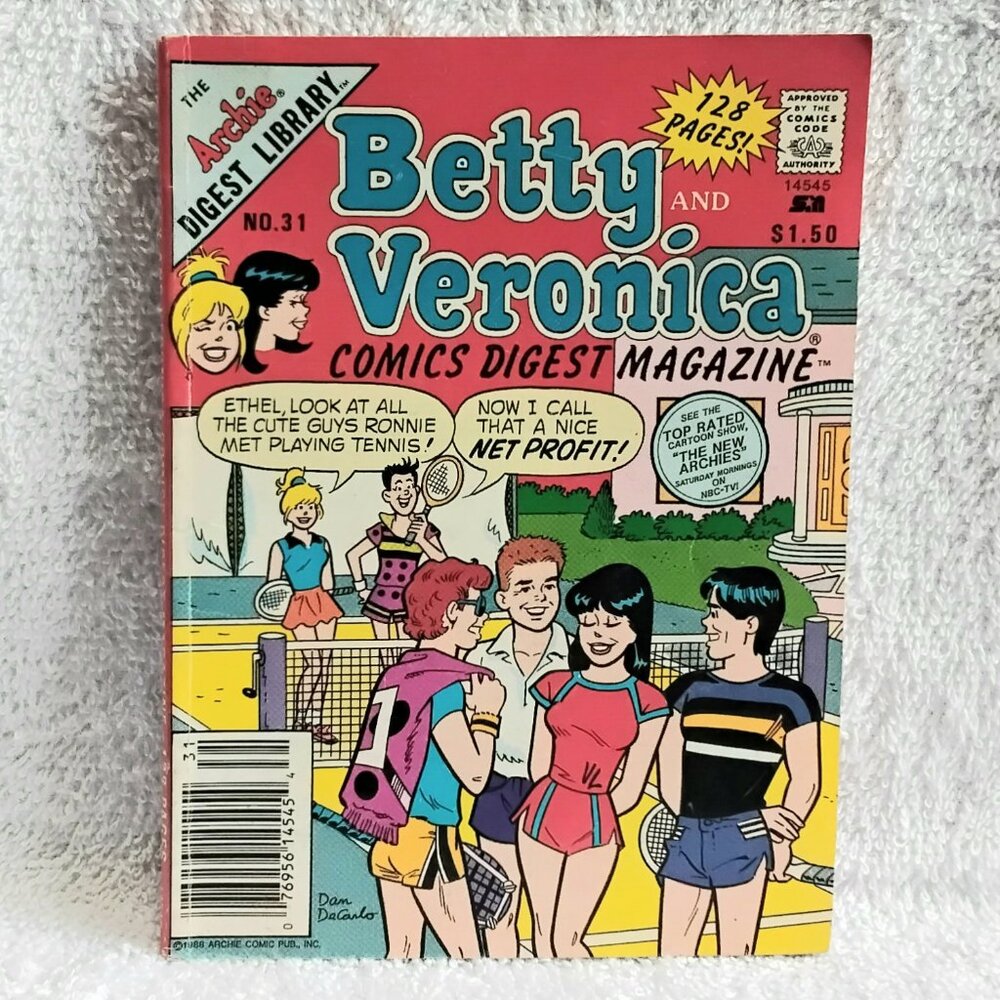 5/$20 1988 Betty and Veronica Comics Digest Magazine No. 31!!